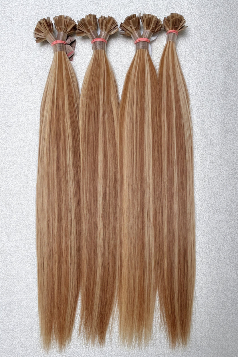 #30/27 Flat Tip Hair Extensions | Honey Blonde | C Beauty