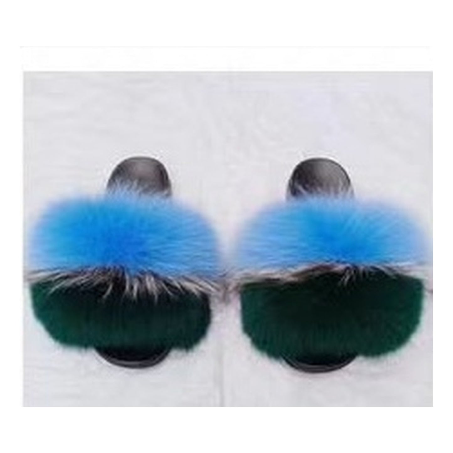 Fox Fur Slides Style F-481