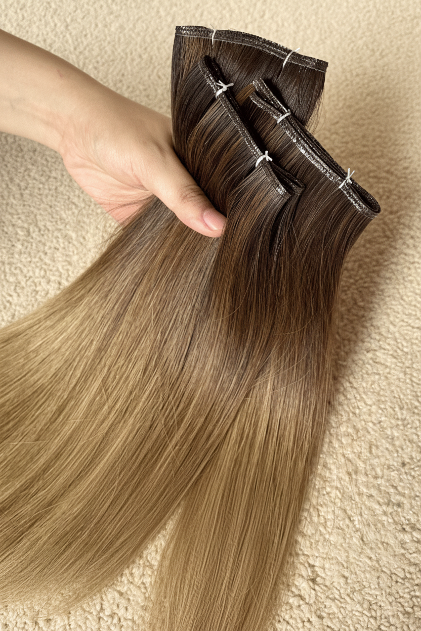 Bregen Genius Weft Hair Extensions | Straight Human Hair | C Beauty