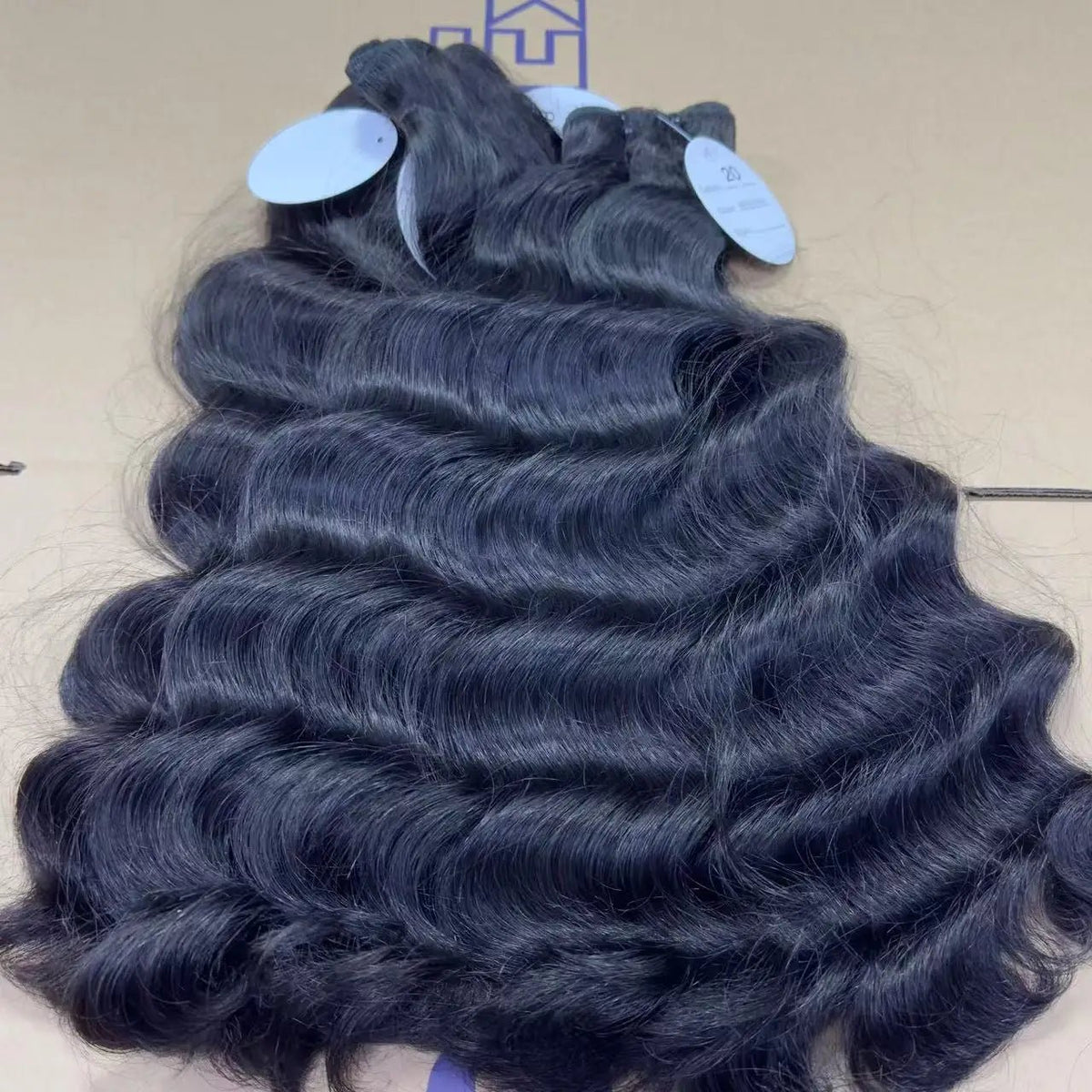 Remy Natural Straight Curly Wave Seamless 100% Virgin Human Clip-In Hair - C Beauty Accessories