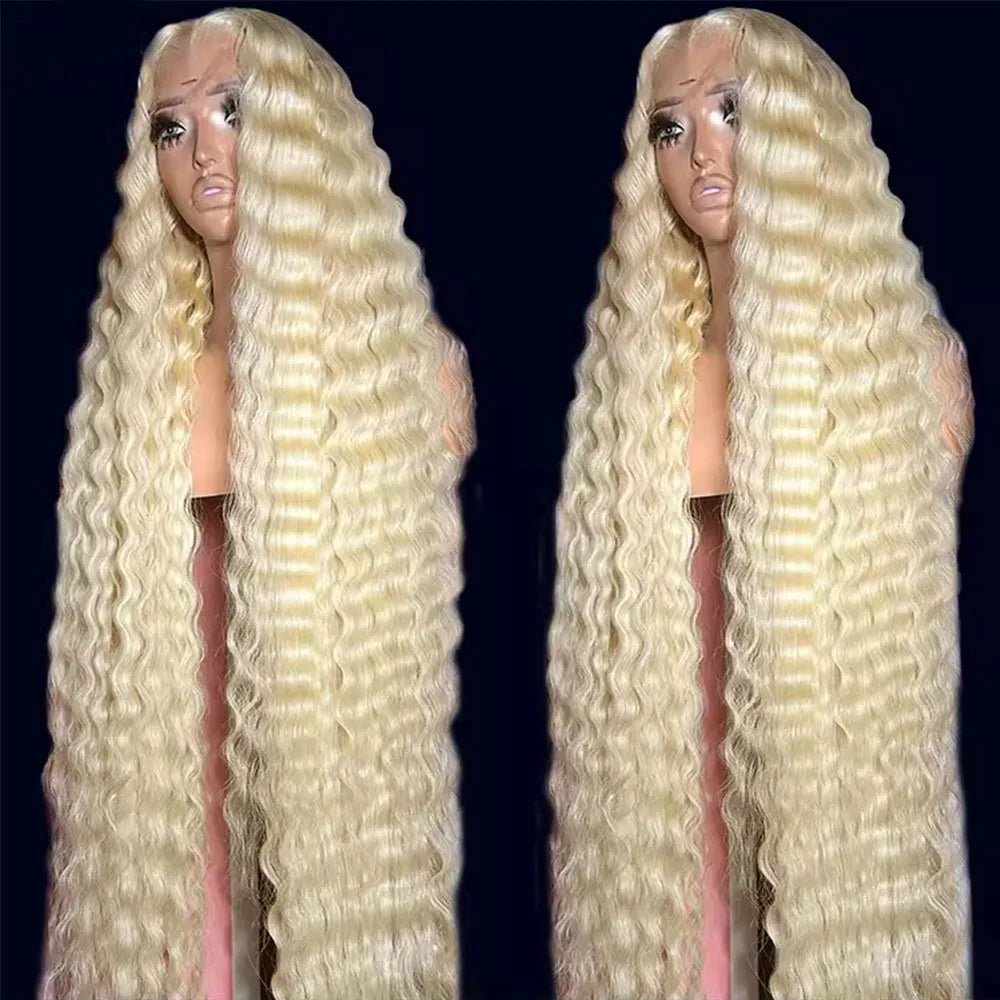 4×4 HD Lace Body Wave 613 Blonde Closure Wig — 100% Human Hair - C Beauty Accessories