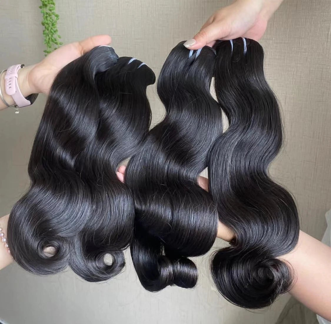 Virgin Indian Deep Curly Hair Bundles, Natural Loose Wave Burmese Style - C Beauty Accessories