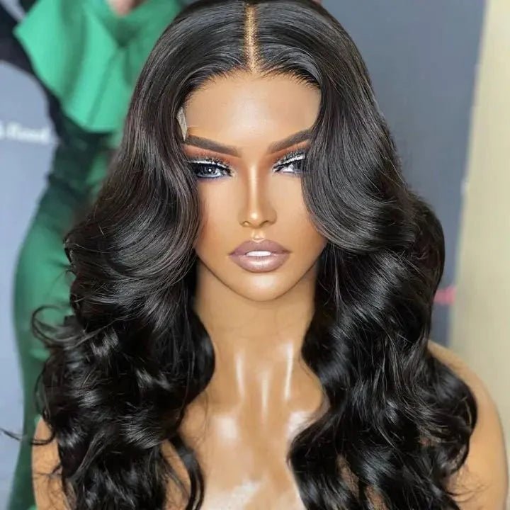 13×6 HD Lace Deep Wave Frontal Wig — 100% Human Hair - C Beauty Accessories