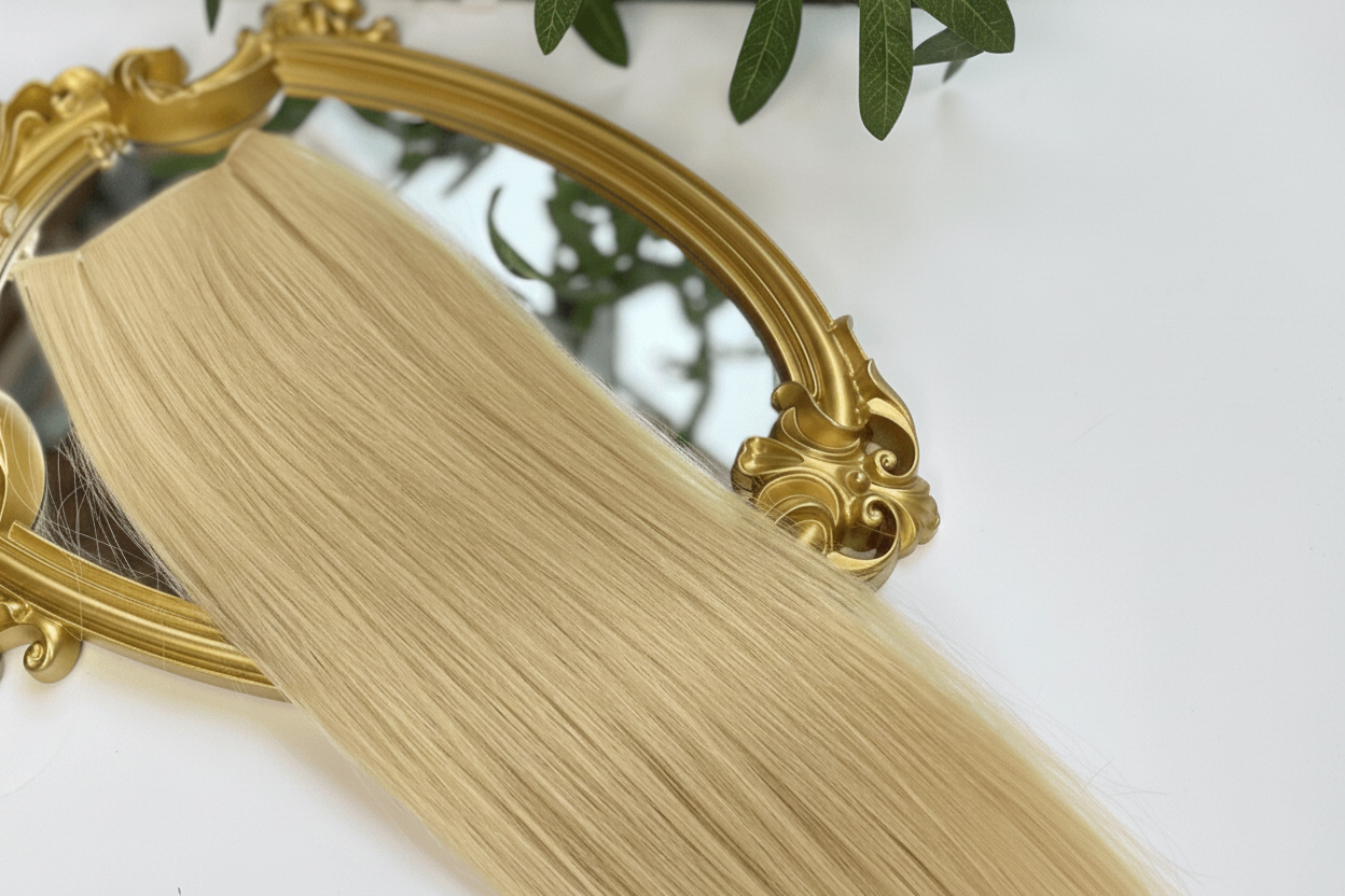 #613 Genius Weft Hair Extensions | Straight Human Hair | C Beauty