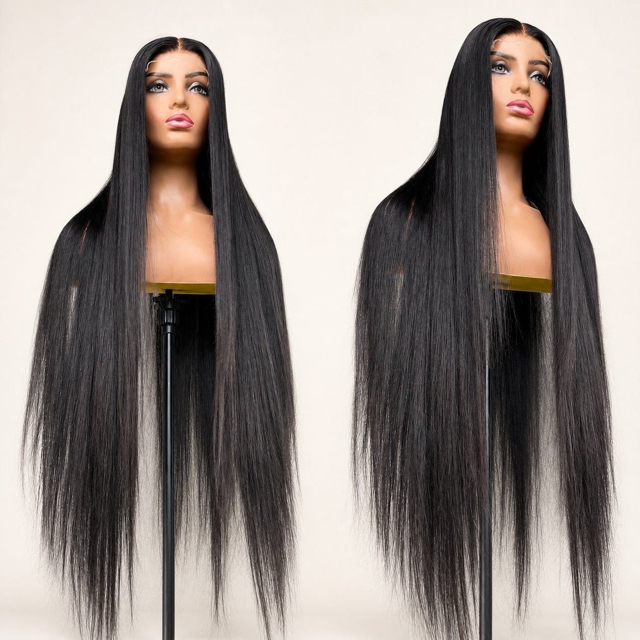 13×6 Transparent Lace Frontal Wig — 100% Human Hair