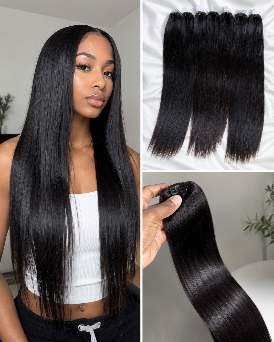 Raw Straight Weft Hair Bundle
