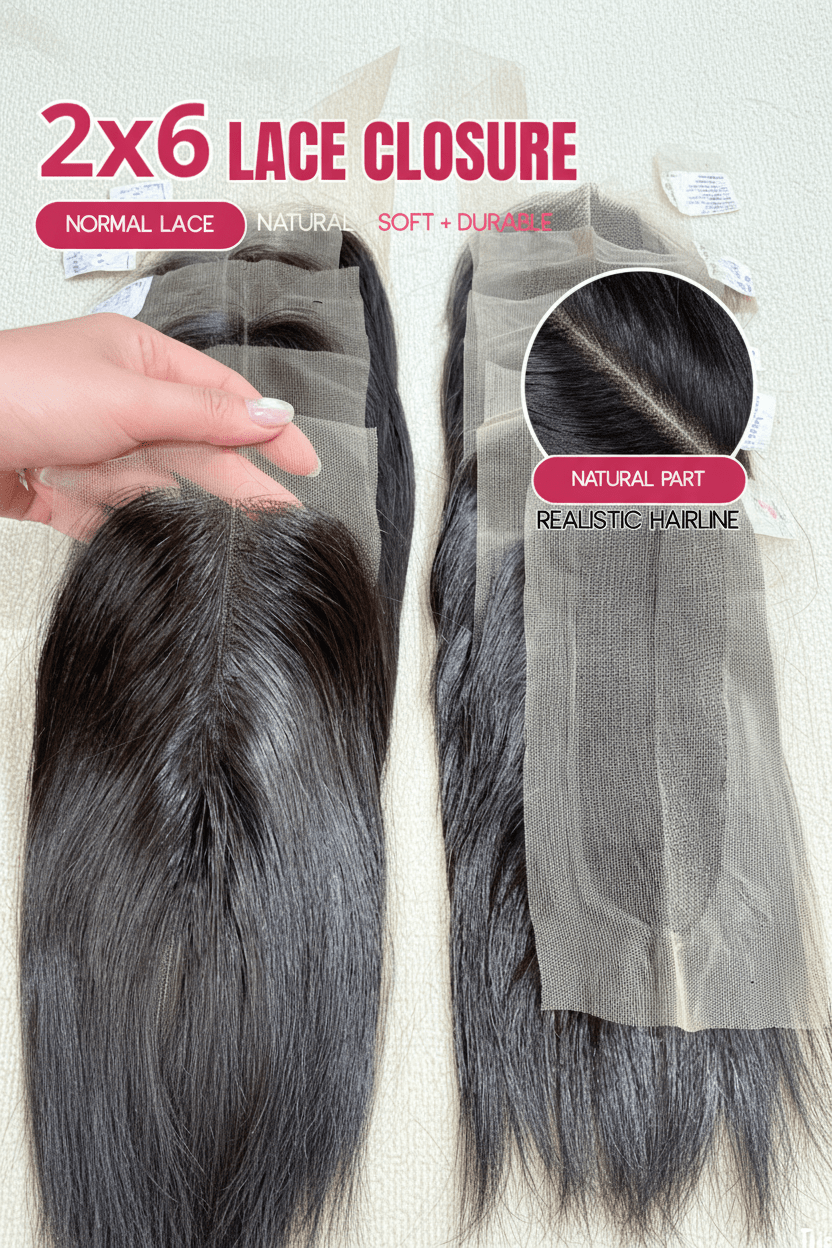 2x6 Lace Closure | Normal Lace - C Beauty Accessories