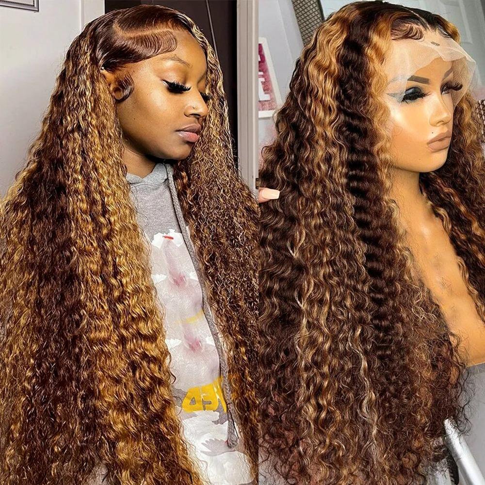 P4/27 highlight honey blonde lace wig - 100% human hair | C Beauty