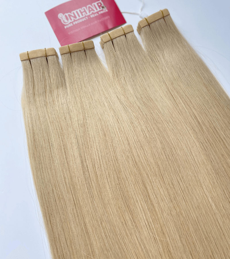 24 Tape-In Hair Extensions | Straight Human Hair - Shopcbeauty
