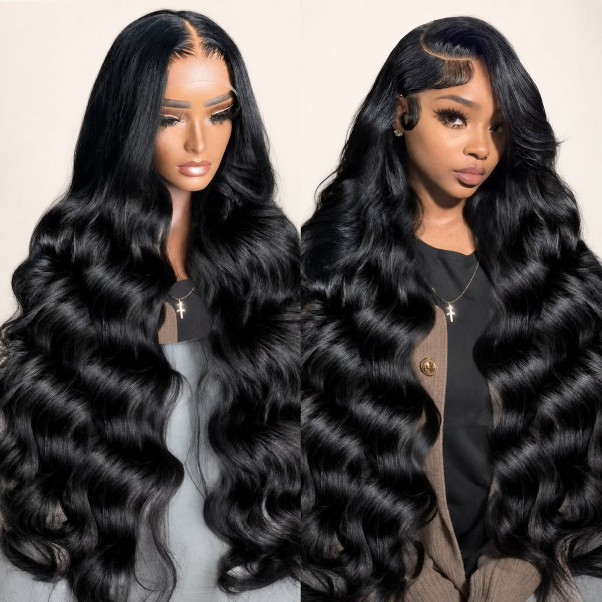 5×5 Transparent Lace Closure Wig — 100% Human Hair - C Beauty Accessories