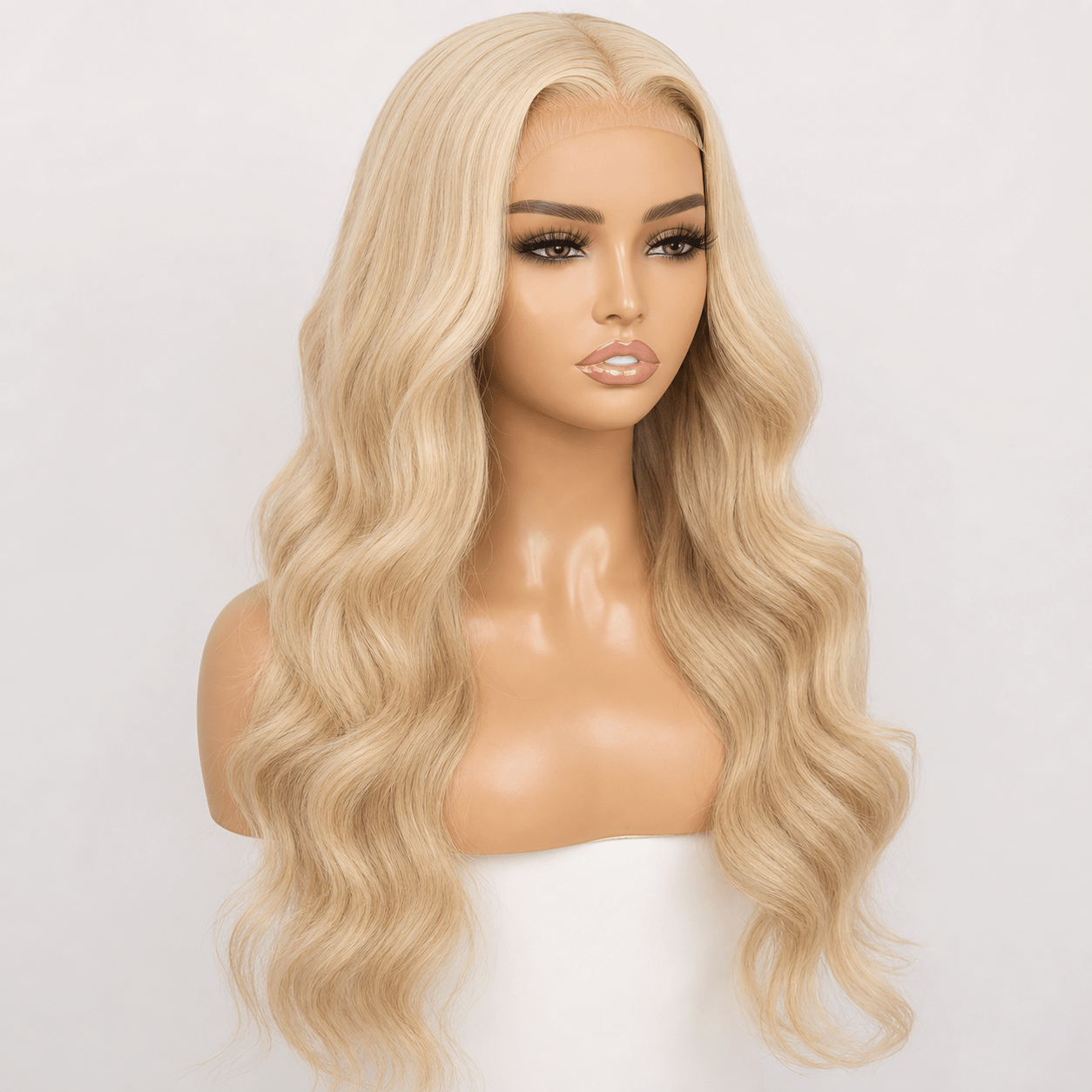 13×6 HD Lace Loose Wave 613 Blonde Frontal Wig — 100% Human Hair - C Beauty Accessories