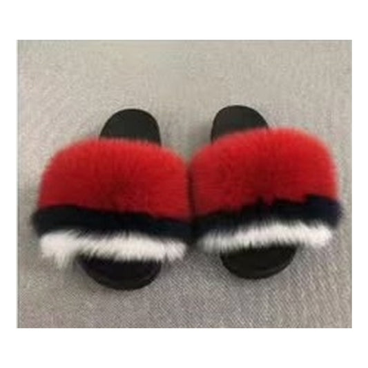 Fox Fur Slides – Pokeball – Style F-166 - C Beauty Accessories