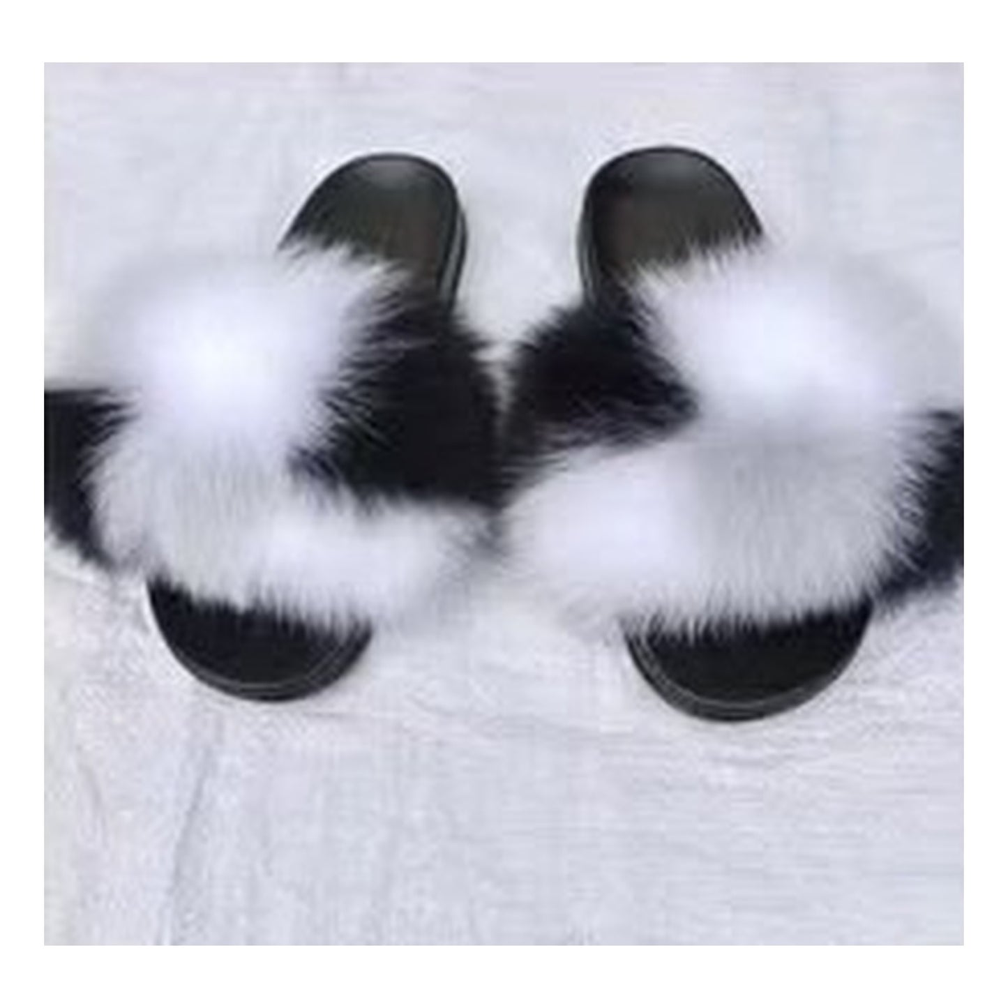 Fox Fur Slides Style F-451
