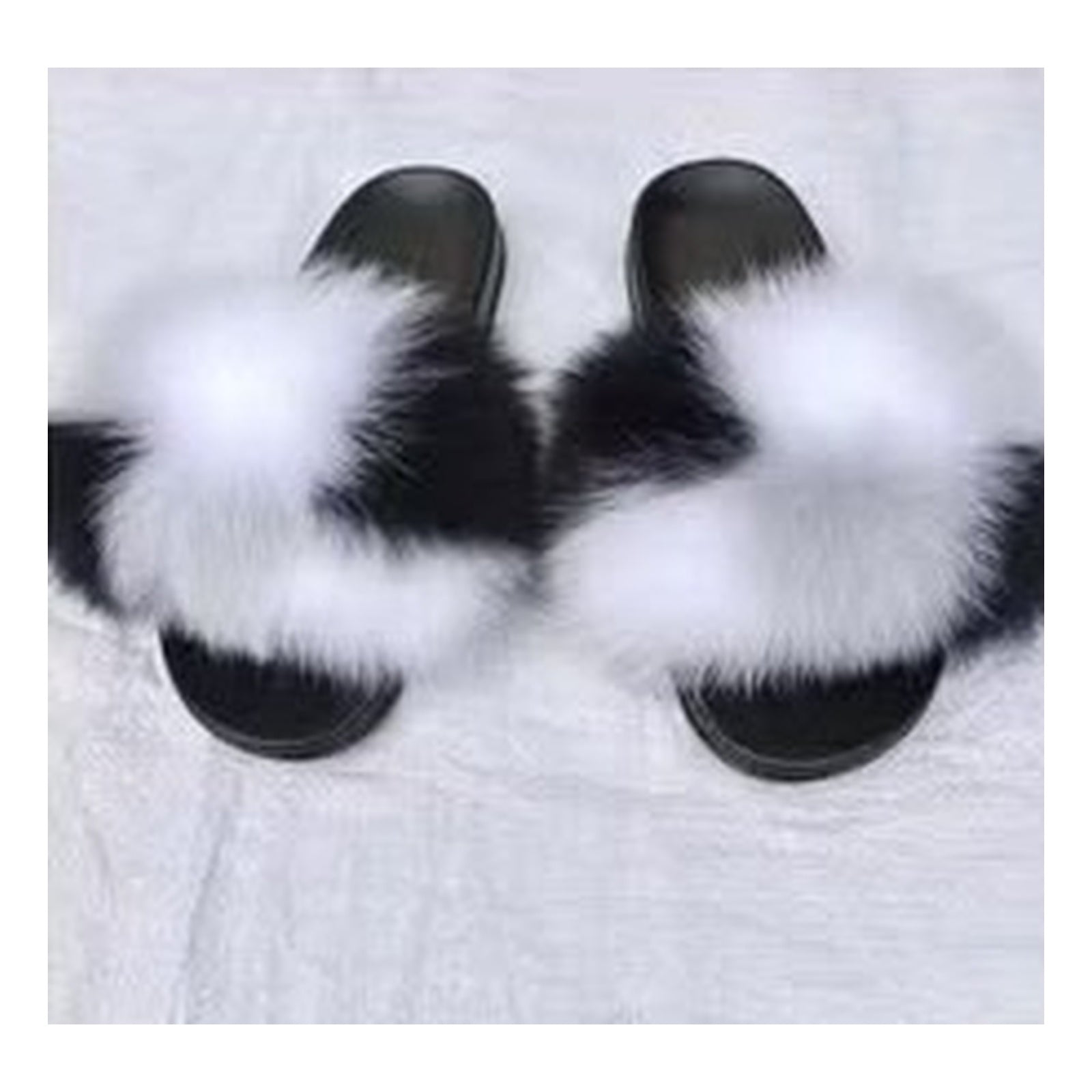 Fox Fur Slides Style F-451