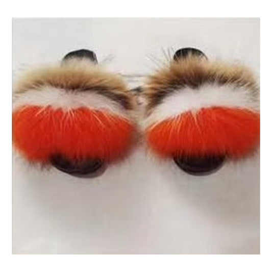 Fox Fur Slides – Style F-457 - C Beauty Accessories