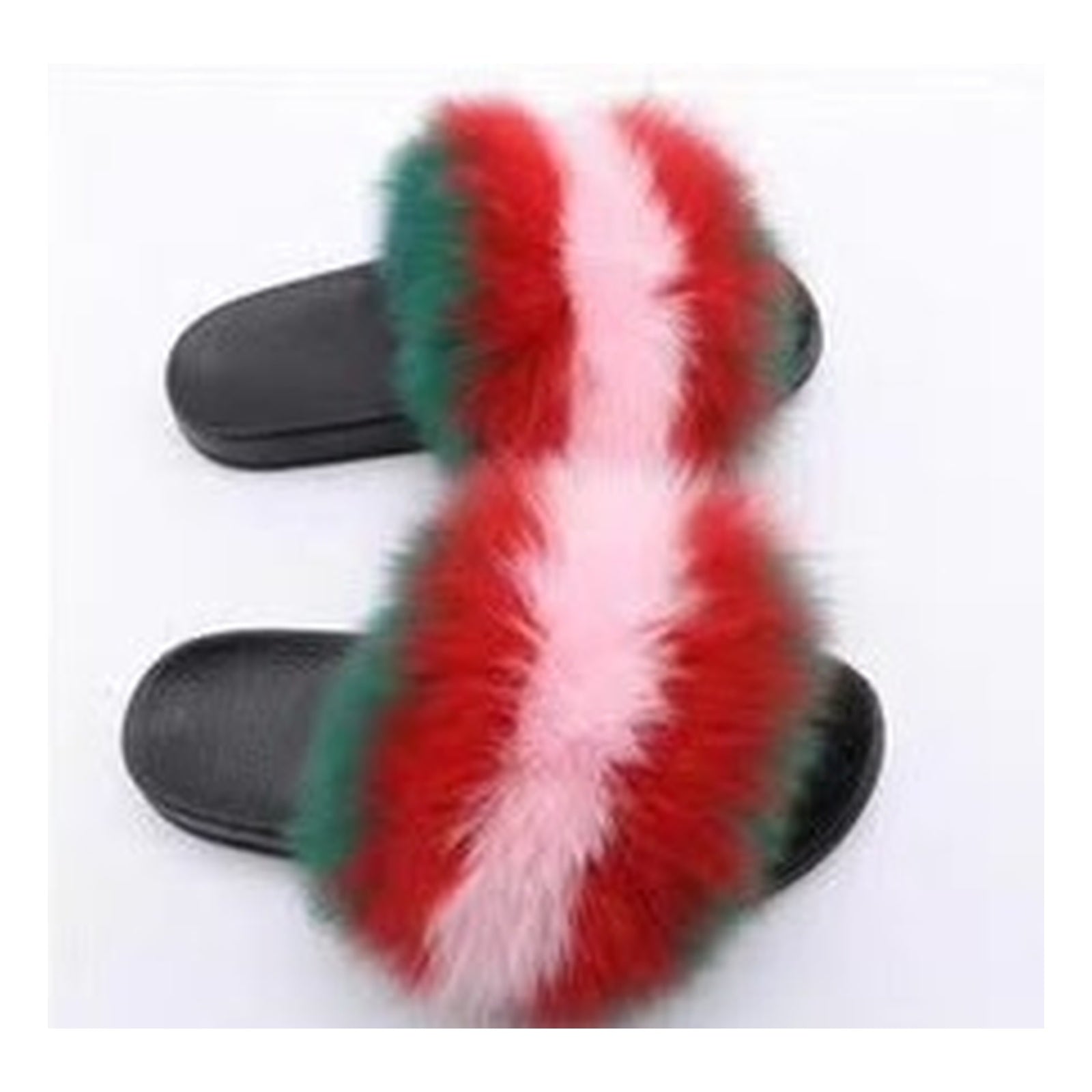 Fox Fur Slides Style F-503