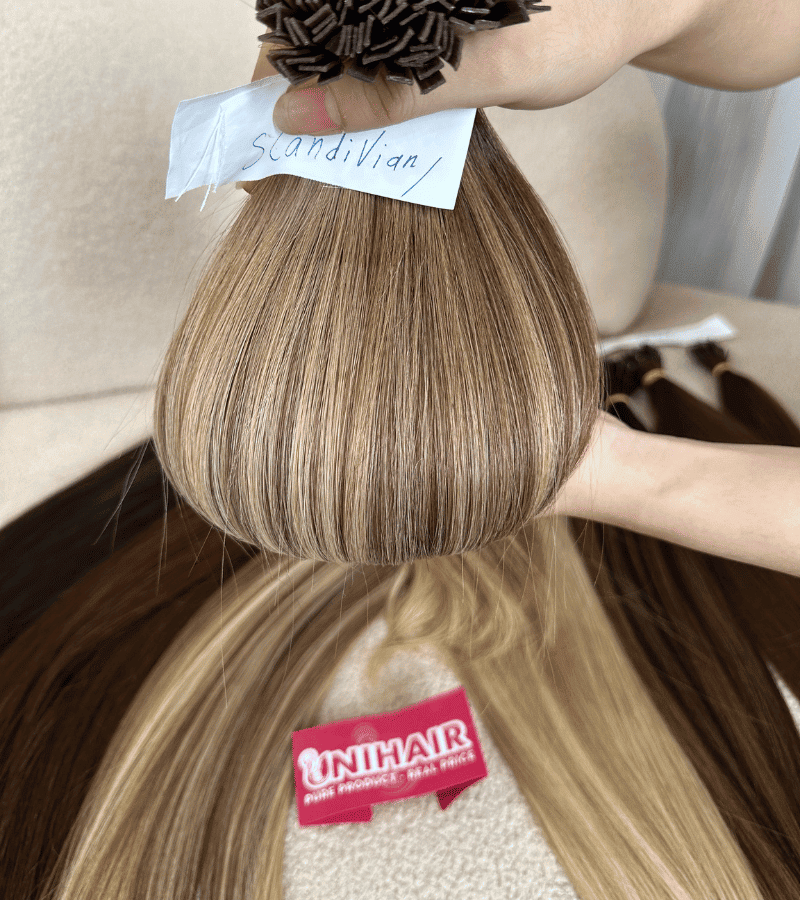 Scandinavian Color Flat Tip Hair Extensions - Shopcbeauty