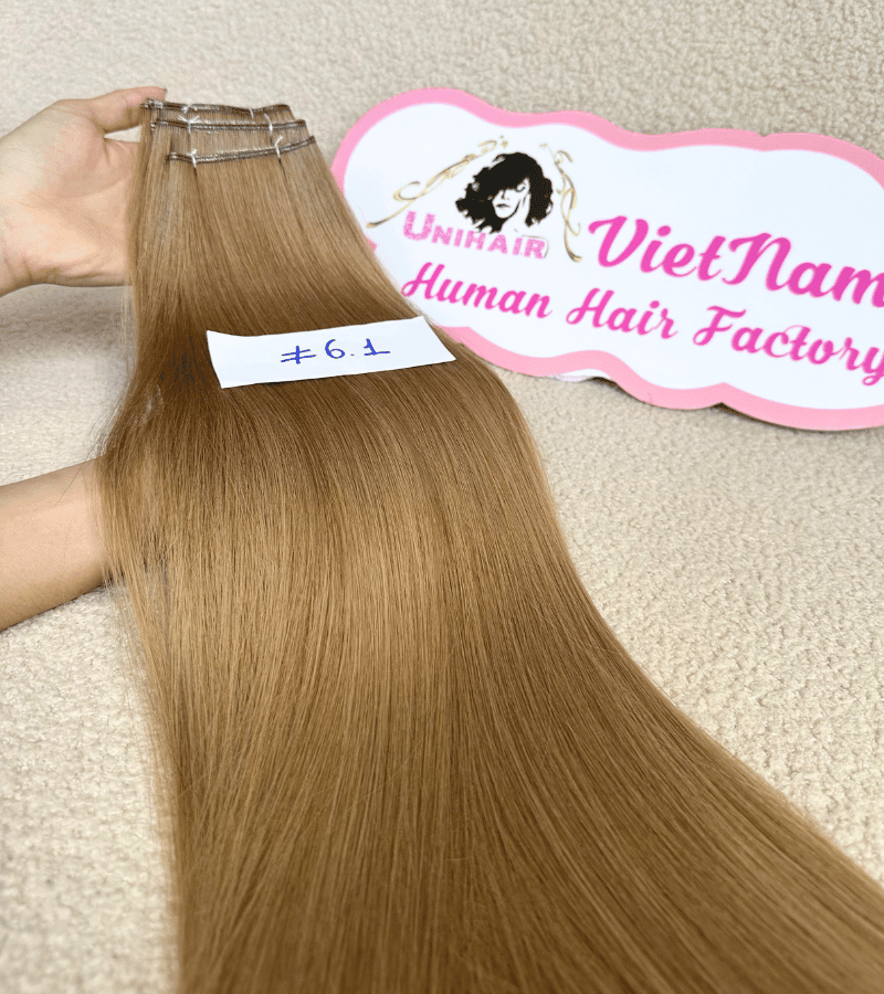 6.1 Genius Weft Hair Extensions | Straight Human Hair - Shopcbeauty