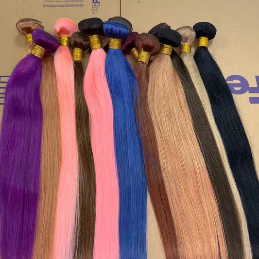 100% Unprocessed Human Hair Color Stock Bundle - C Beauty Accessories