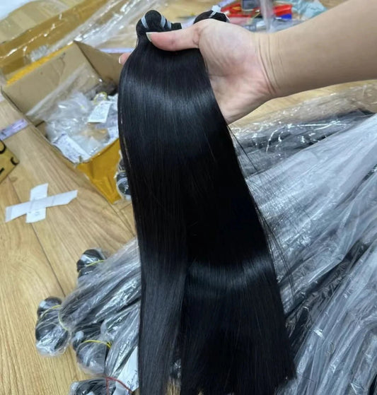 Virgin Indian Deep Curly Hair Bundles, Natural Loose Wave Burmese Style - C Beauty Accessories