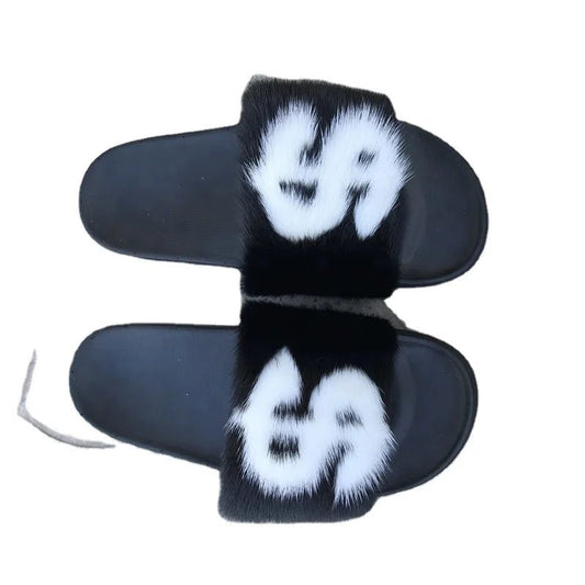Real mink fur teddy bear slippers | C Beauty