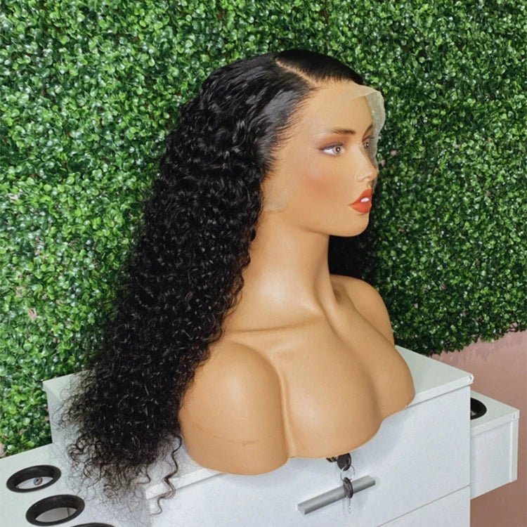 Curly HD Lace Bob Wig — Human Hair - C Beauty Accessories