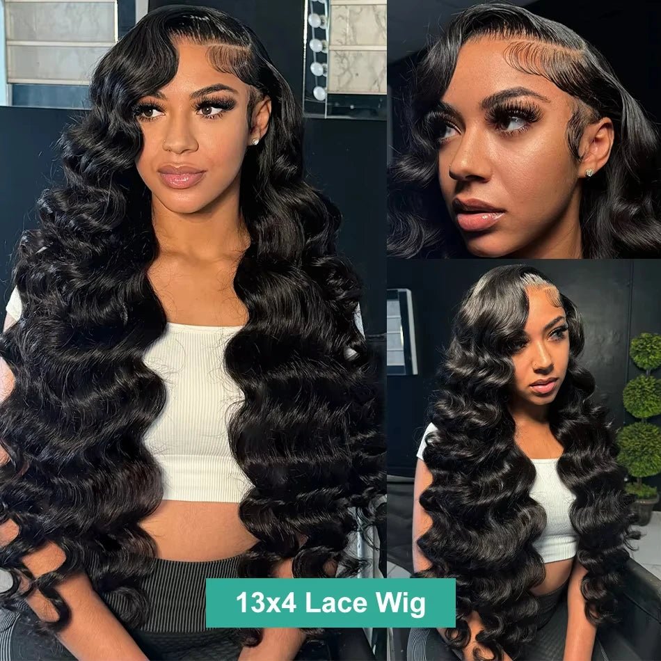 Raw Cambodian Kinky Curly Human Hair Wig, Lace Frontal Black Curly Bob for Women - C Beauty Accessories