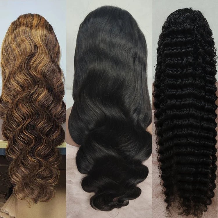 Deep Curl 13x6 HD Lace Frontal Bob Wig — 250% Density, Human Hair - C Beauty Accessories