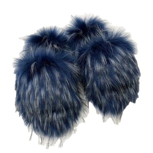 Luxury Real Mink Fur Slide Slippers | Made in China - C Beauty Accessories