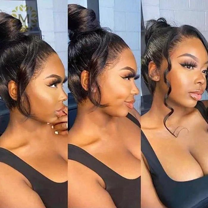 Highlight P4/27 Straight 13x4 Lace Frontal Bob Wig — Human Hair - C Beauty Accessories