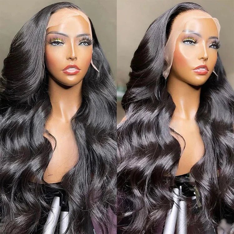 Raw Brazilian Virgin HD 13x4 Transparent Lace Front Wig for Black Women - C Beauty Accessories
