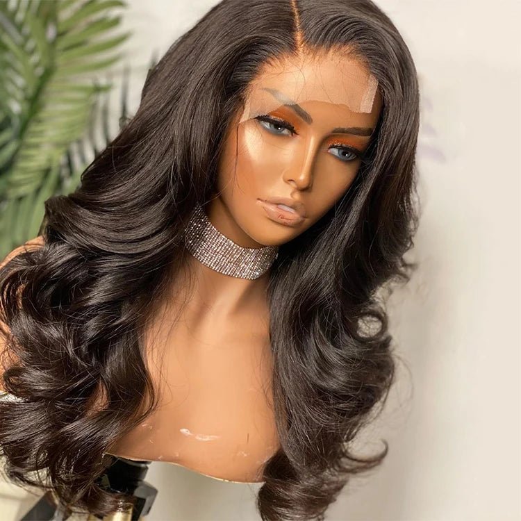 22 in Hd Transparent Lace Human Hair Wigs 18 Inch 360 13X4 Lace Front Body Wave Wig Vendors - C Beauty Accessories