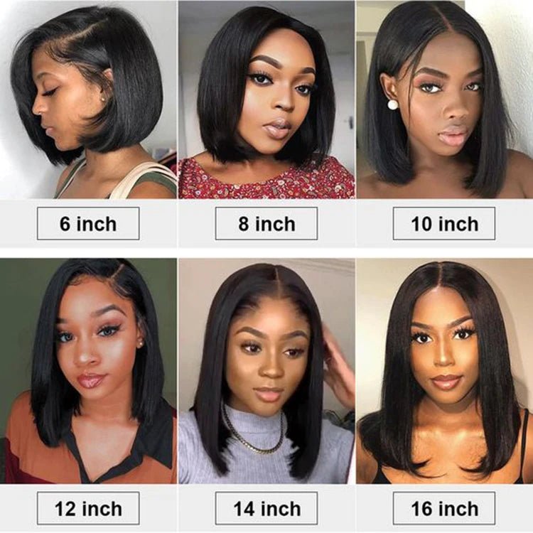 99J Curly 13x4 Lace Front Bob Wig — Human Hair - C Beauty Accessories