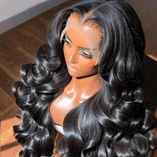 13×6 HD Lace Body Wave Frontal Wig — 100% Human Hair