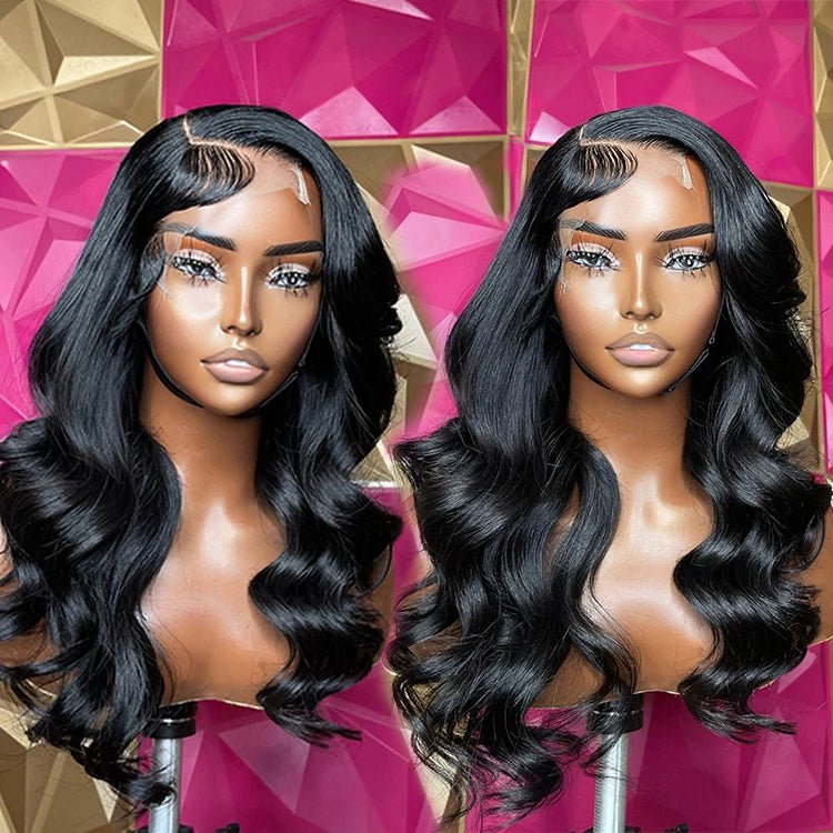 Raw Brazilian Virgin HD 13x4 Transparent Lace Front Wig for Black Women - C Beauty Accessories