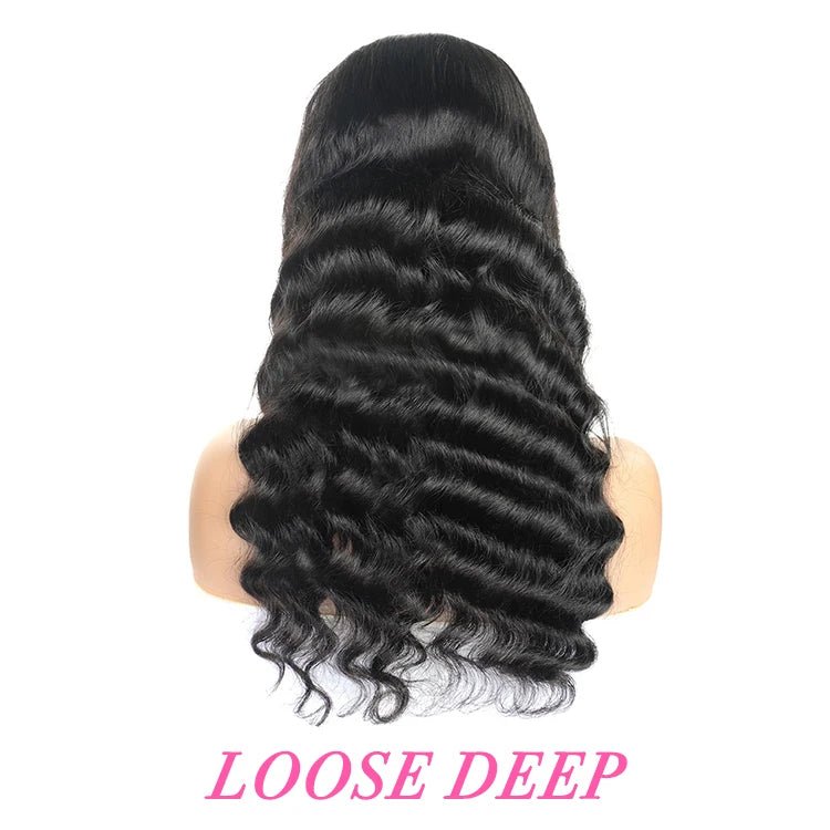Deep Curl 13x6 HD Lace Frontal Bob Wig — 250% Density, Human Hair - C Beauty Accessories
