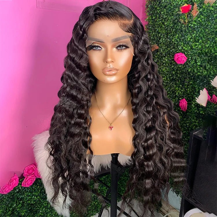 Deep Wave Lace Front Bob Wig — Human Hair - C Beauty Accessories