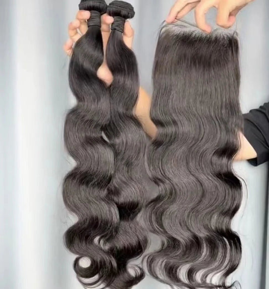 Curly Raw Weft Virgin Human Hair, Curly Texture - C Beauty Accessories