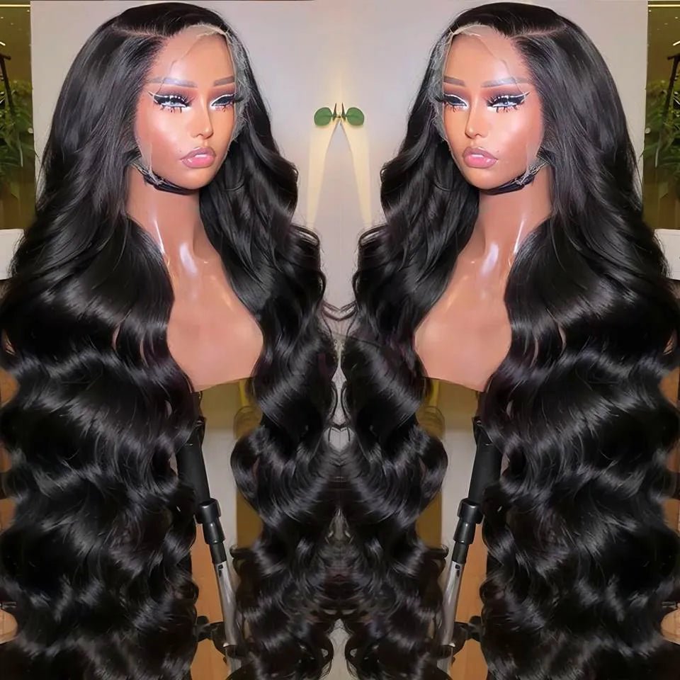 Bouncy Spring Curly Raw Hair Vietnamese 13x4 Lace HD Glueless Wig for Women - C Beauty Accessories