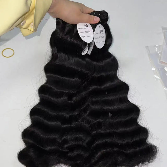 100% Cuticle Aligned Raw Human Hair — Vietnamese Burmese Curly Hair - C Beauty Accessories