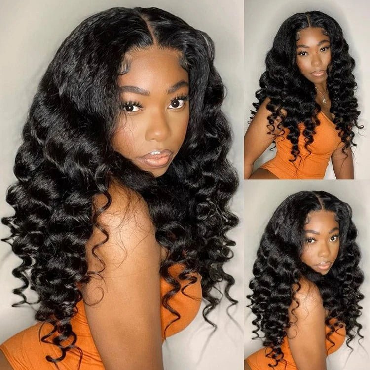 Burmese Curly 30 Inch Lace Frontal Wig, HD Full—Virgin Human Hair 12A - C Beauty Accessories