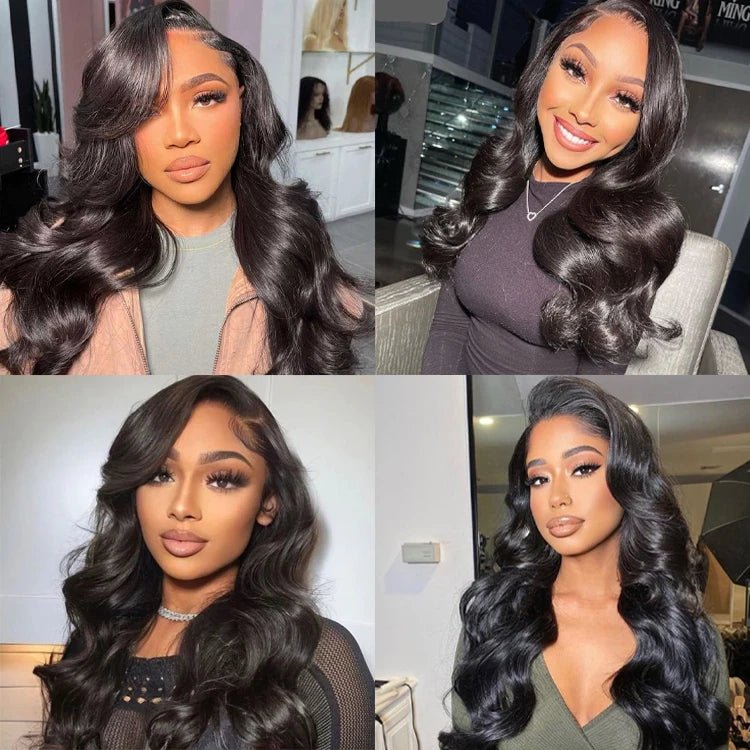 Vietnamese Human Hair Body Wave Lace Front Wig — HD Lace, Natural Color - C Beauty Accessories