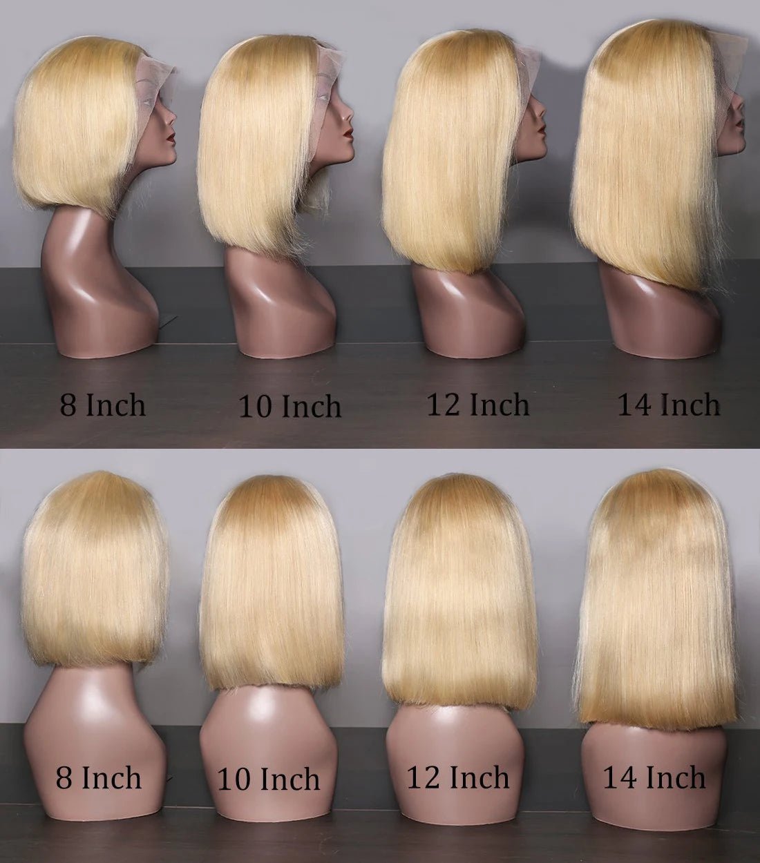 Curly HD Lace Bob Wig — Human Hair - C Beauty Accessories
