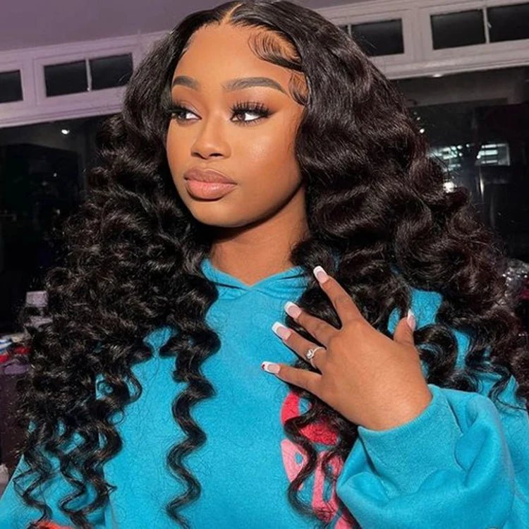 Burmese Curly 30 Inch Lace Frontal Wig, HD Full—Virgin Human Hair 12A - C Beauty Accessories
