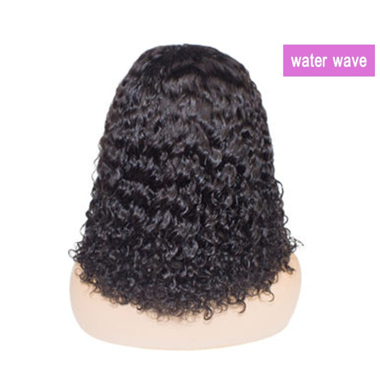 99J Curly 13x4 Lace Front Bob Wig — Human Hair - C Beauty Accessories