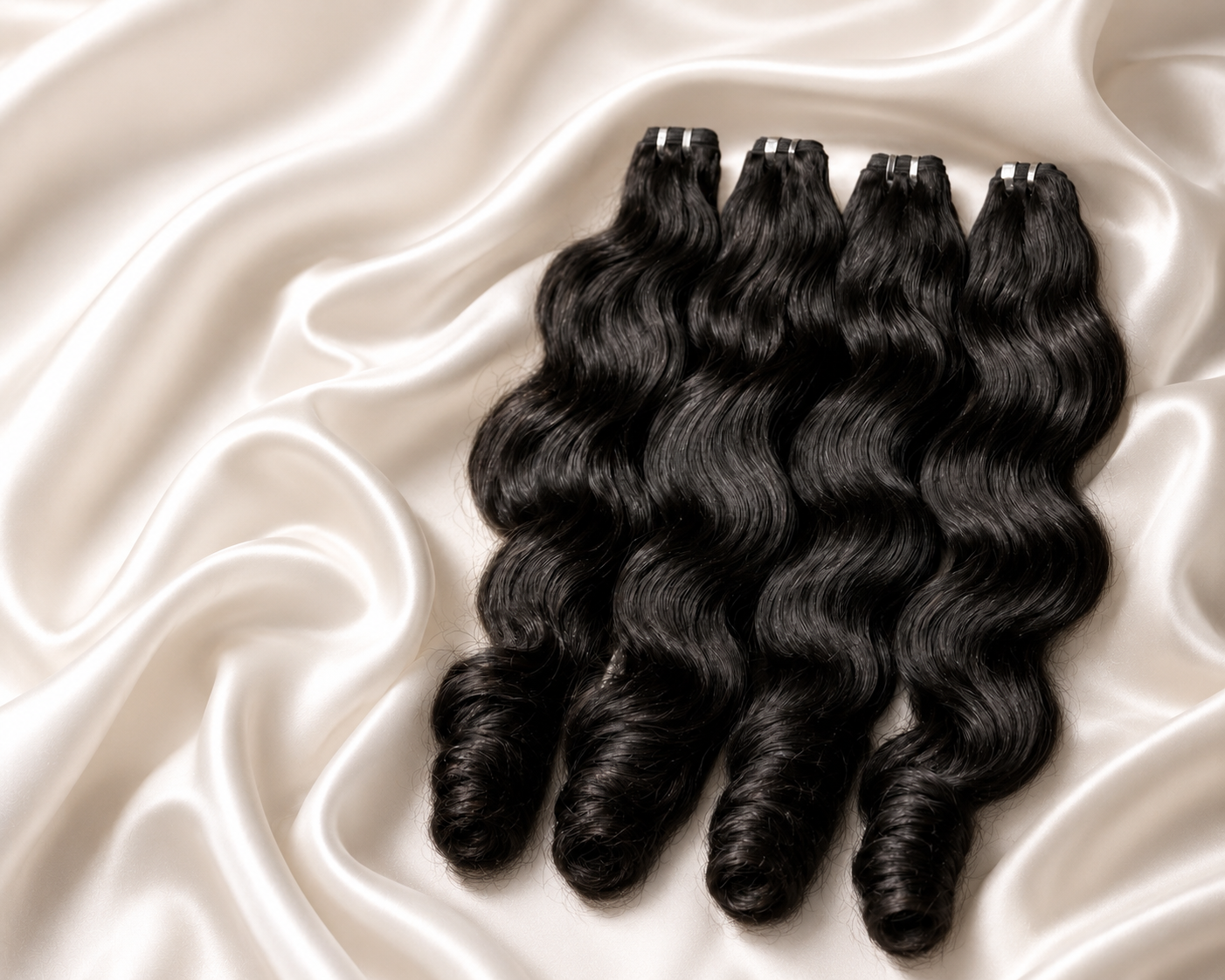 Natural Wavy 1 Raw Hair Weft Bundle