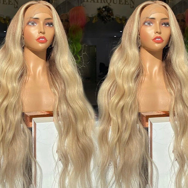 613 platinum blonde full lace wig - 100% human hair | C Beauty
