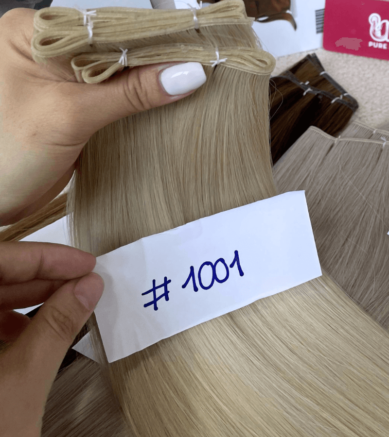 1001 Genius Weft Hair Extensions | Straight Human Hair - Shopcbeauty
